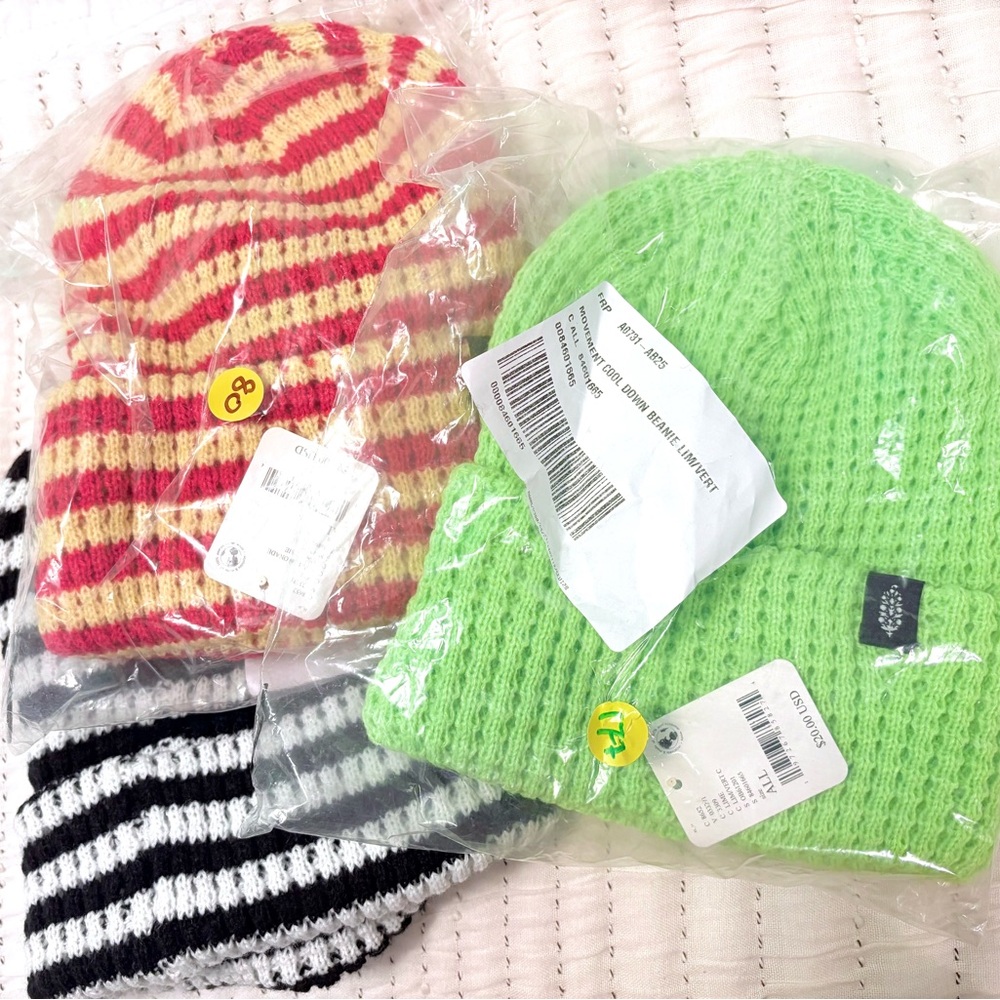 Free People Stripe it Up Cool Down Beanie - Picture 5 of 5